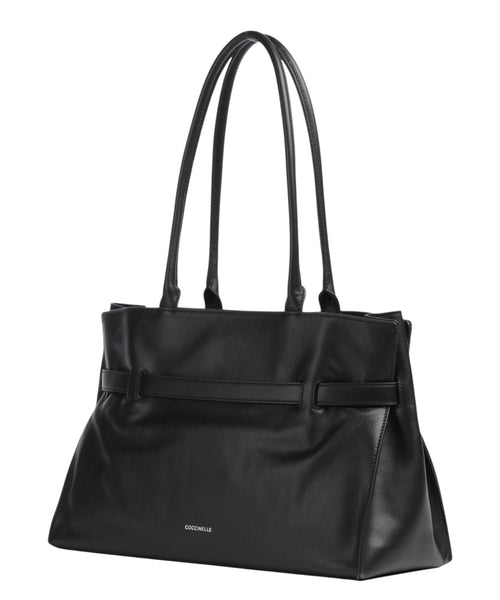 Coccinelle Sabine Soft sac cabas en cuir grainé