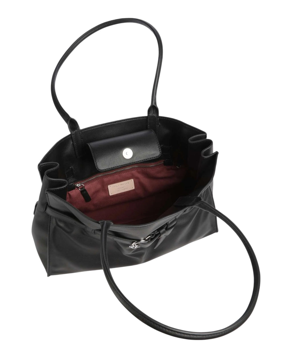 Coccinelle Sabine Soft sac cabas en cuir grainé