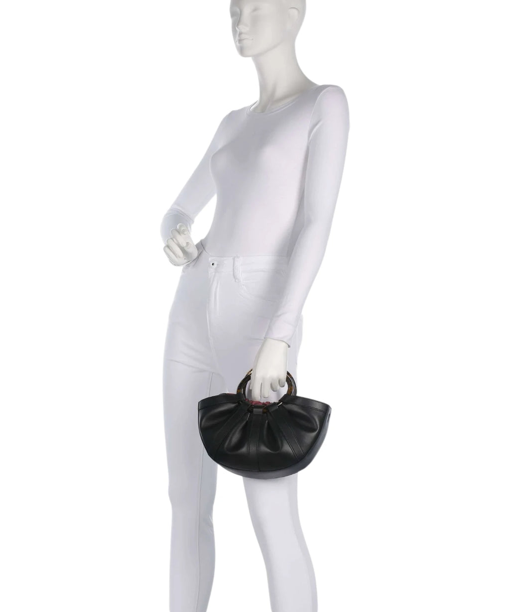 Sac Coccinelle Shell Mini en cuir avec bandoulière