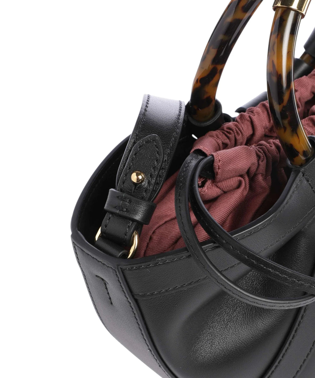 Sac Coccinelle Shell Mini en cuir avec bandoulière