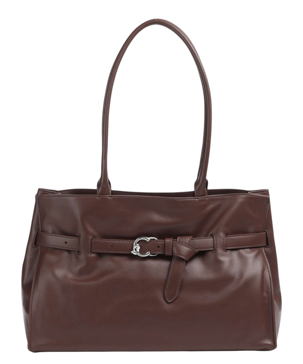 Coccinelle Sabine Soft sac cabas en cuir grainé