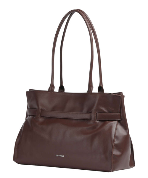 Coccinelle Sabine Soft sac cabas en cuir grainé
