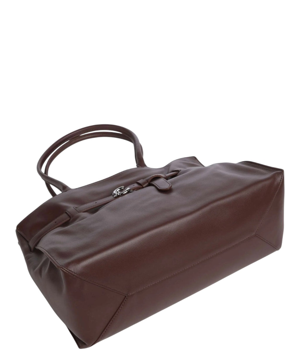 Coccinelle Sabine Soft sac cabas en cuir grainé