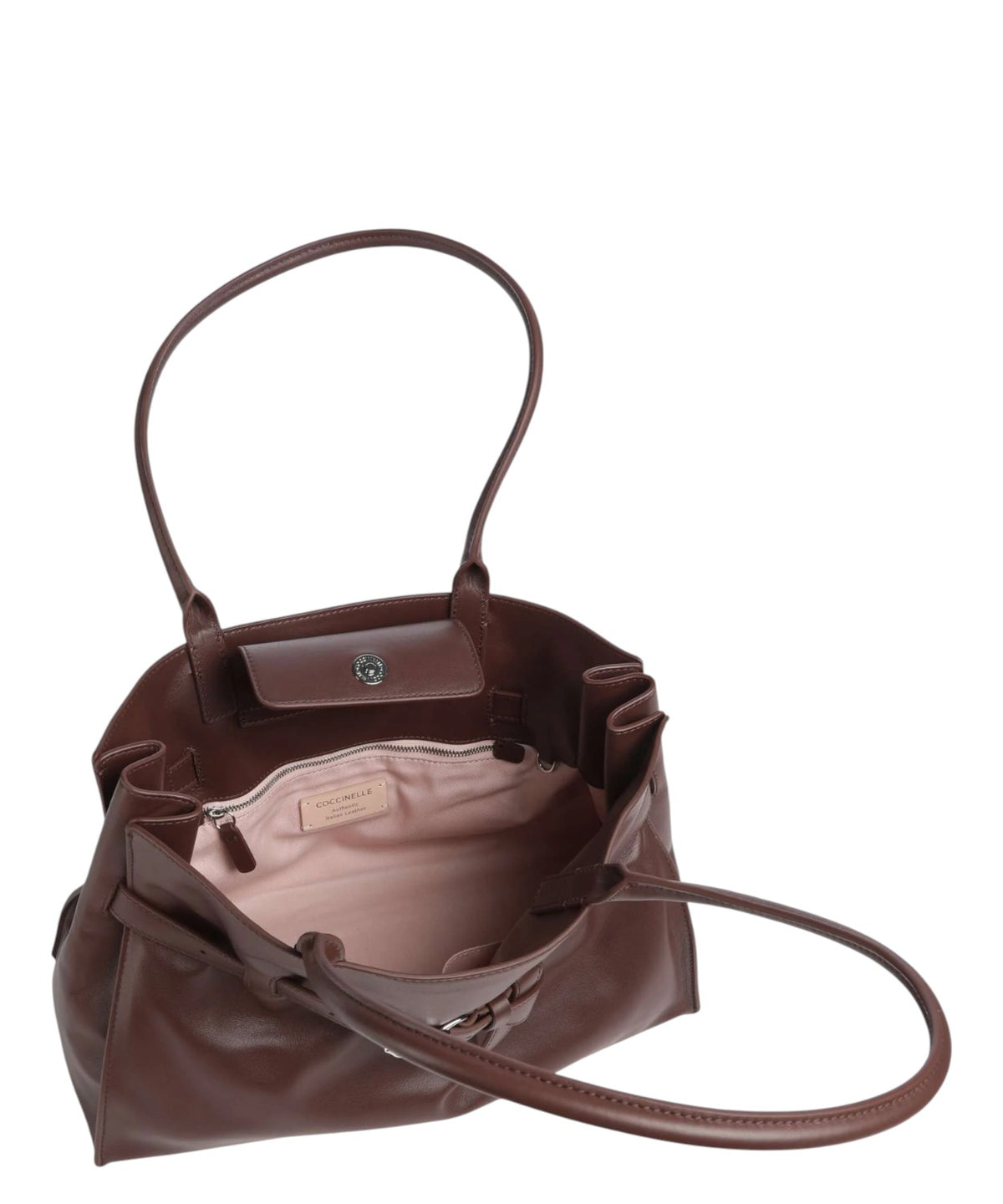 Coccinelle Sabine Soft sac cabas en cuir grainé
