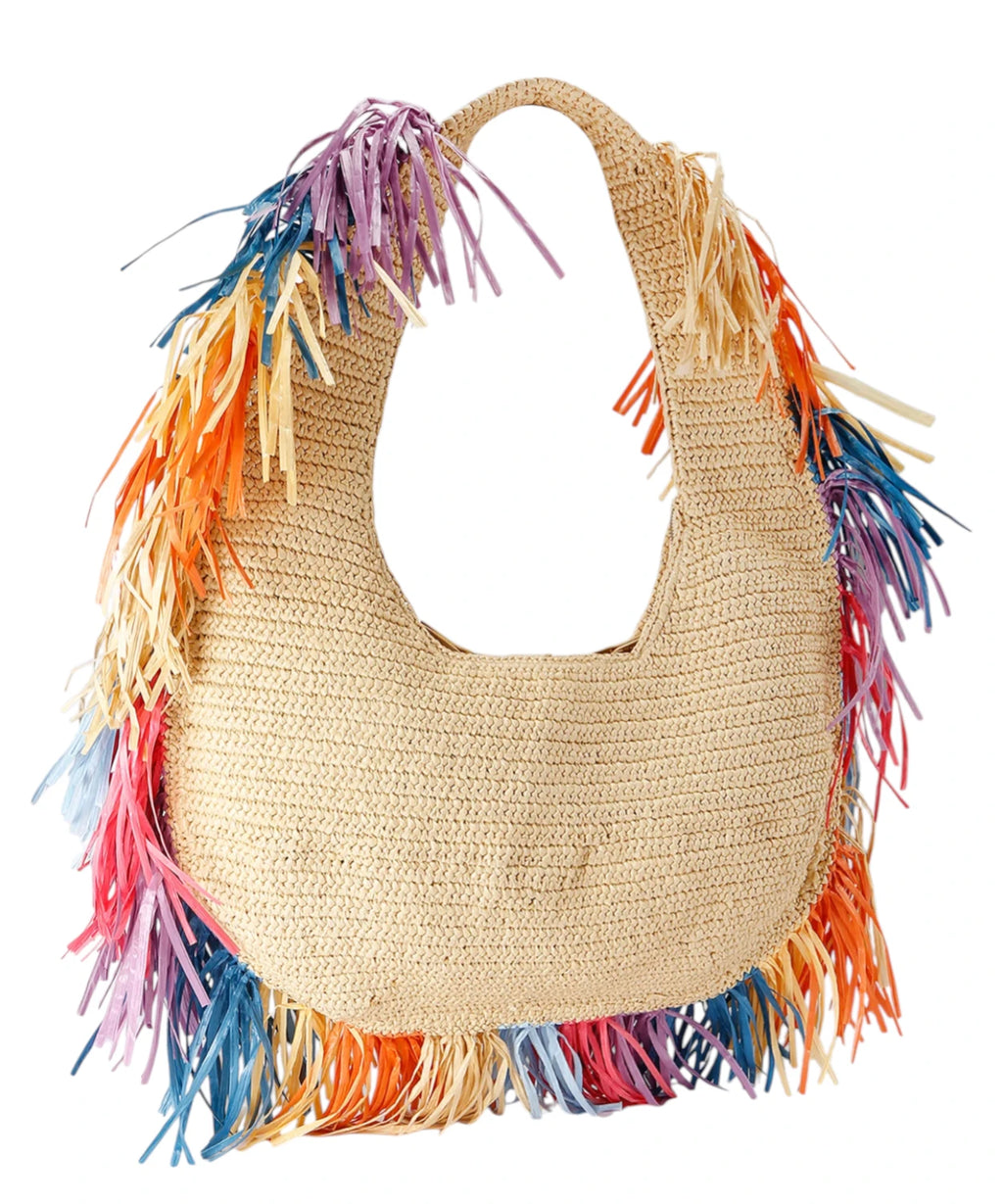 Sac Kurt Geiger London avec franges colorées