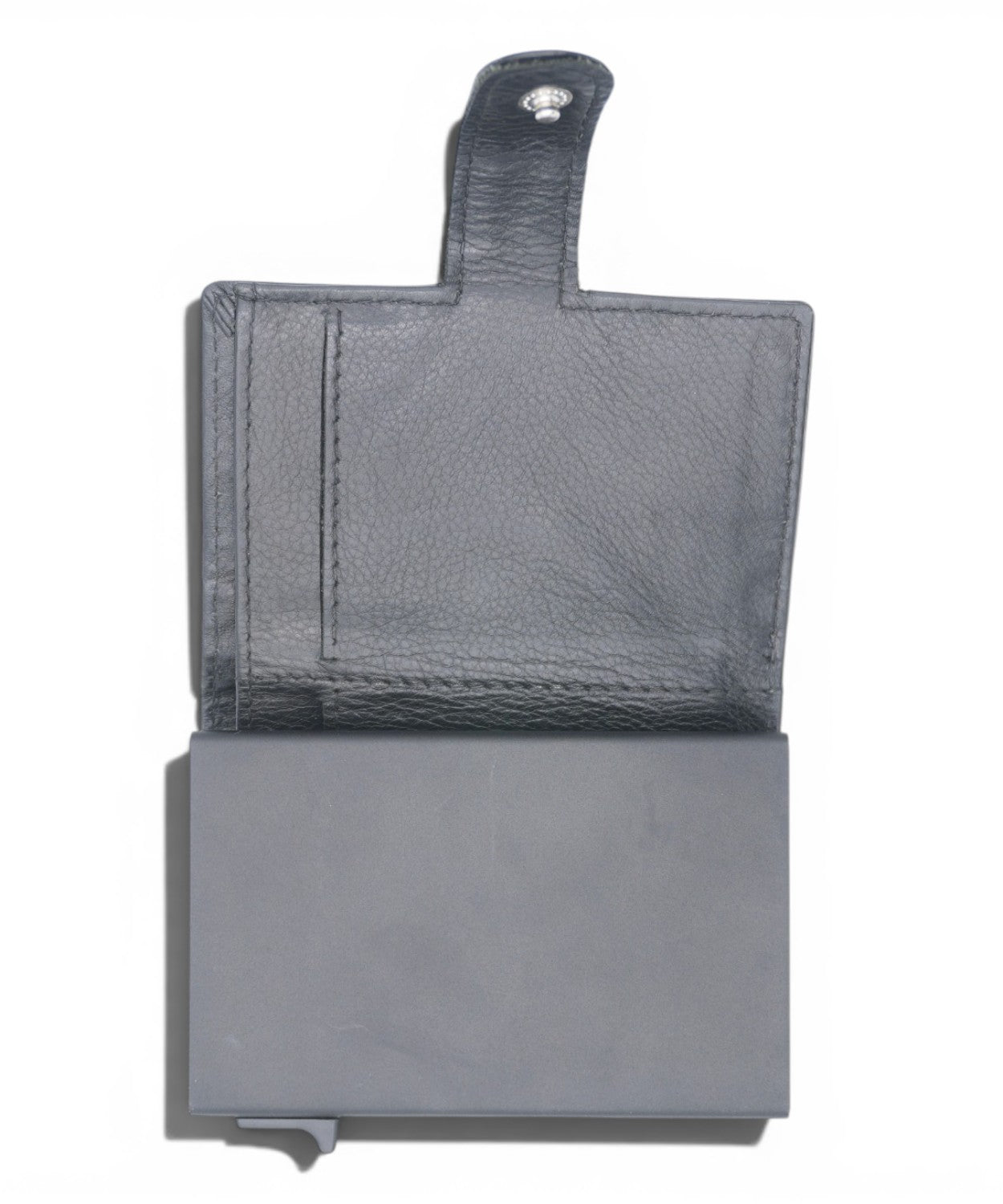 Portefeuille Homme Cuir RFID Compact avec Zip et Glissière