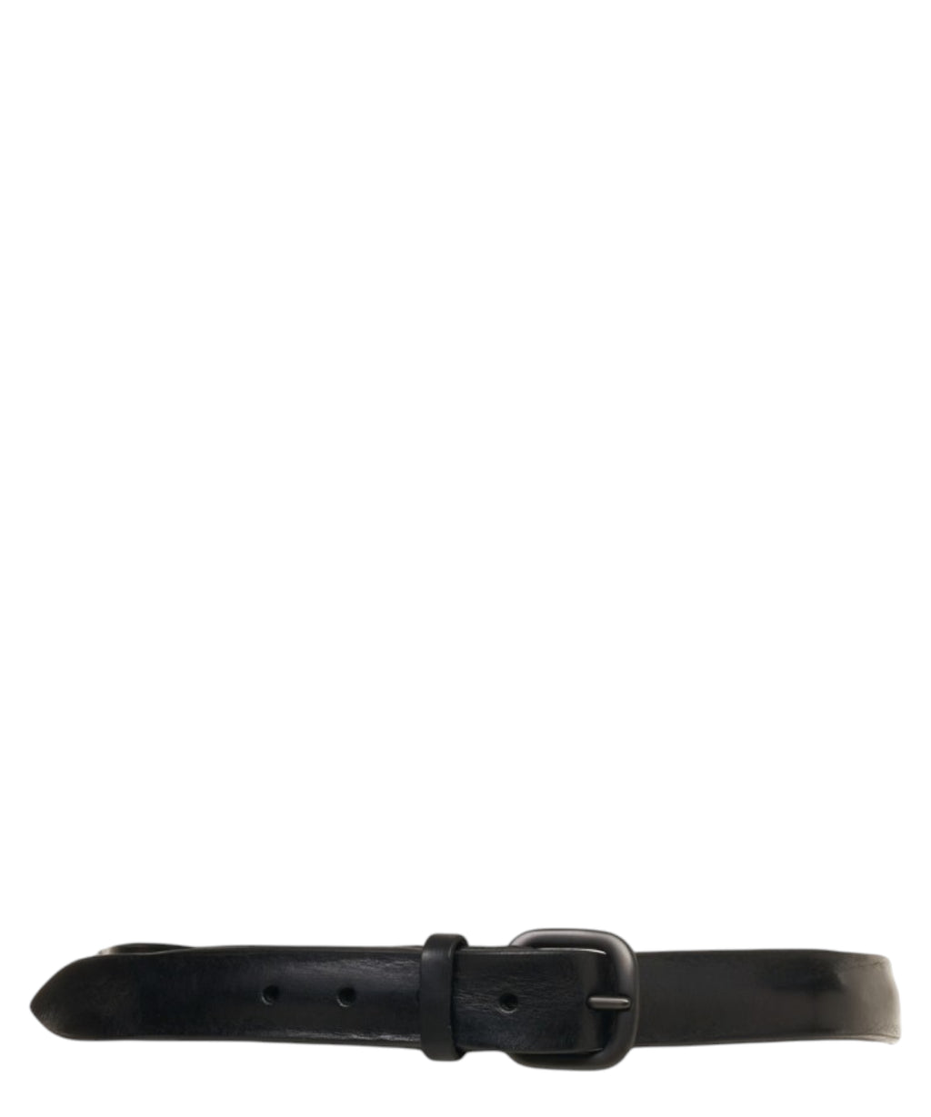 Cintura Orciani Bull Soft in Cuoio Fibbia Tonda Opaca-Orciani-Cinture-Vittorio Citro Boutique