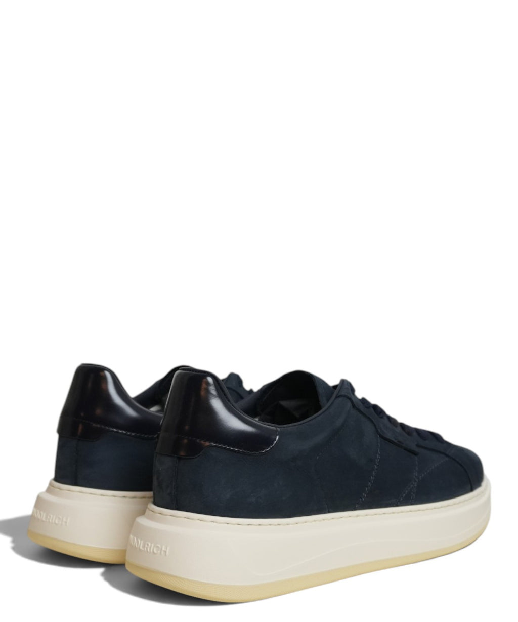 Baskets Woolrich Arrow en nubuck avec semelle plateforme