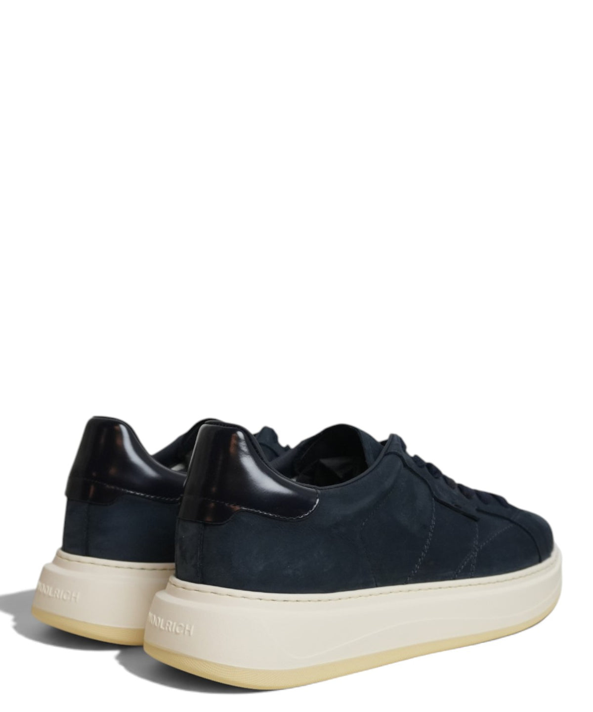 Baskets Woolrich Arrow en nubuck avec semelle plateforme