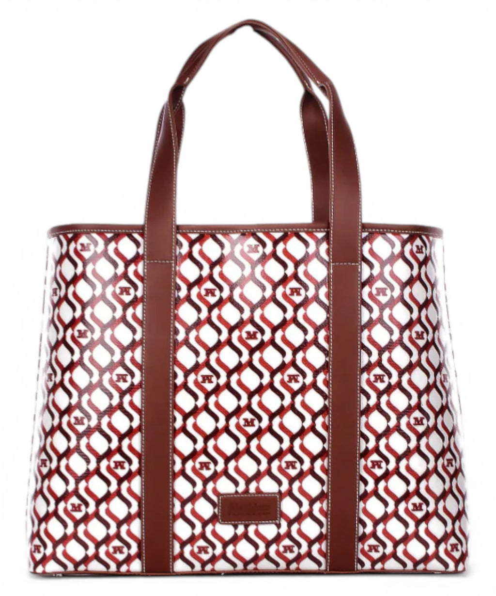 Sac Max Mara Beachwear en coton avec logo