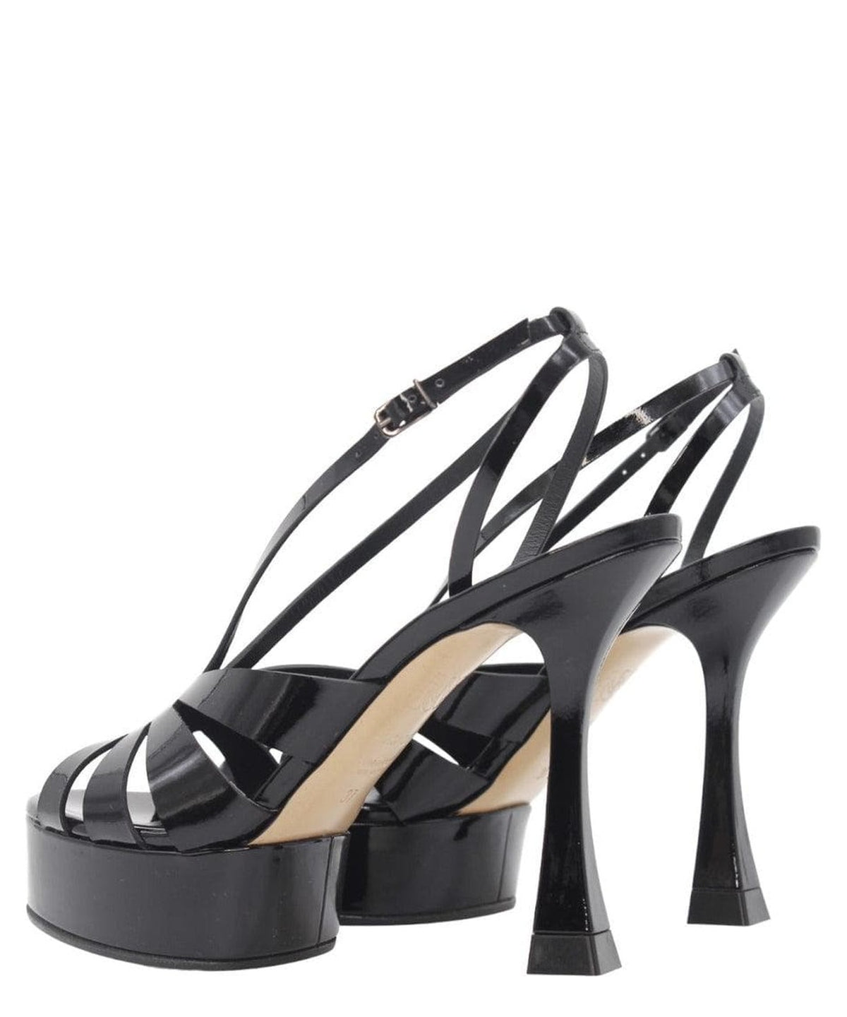 Sandalo tiffany nero - Vittorio Citro Boutique