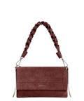 Coccinelle Boheme Small en daim et cuir avec bandoulière