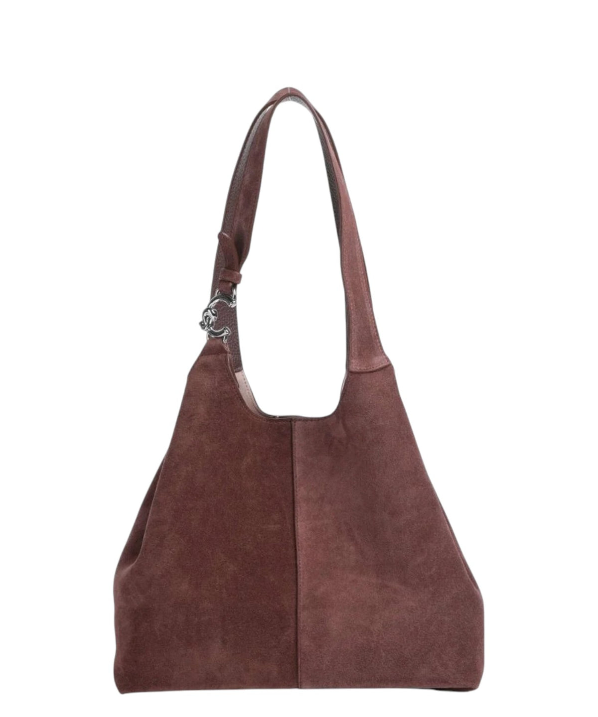 Sac porté épaule moyen C-Easy en daim Coccinelle
