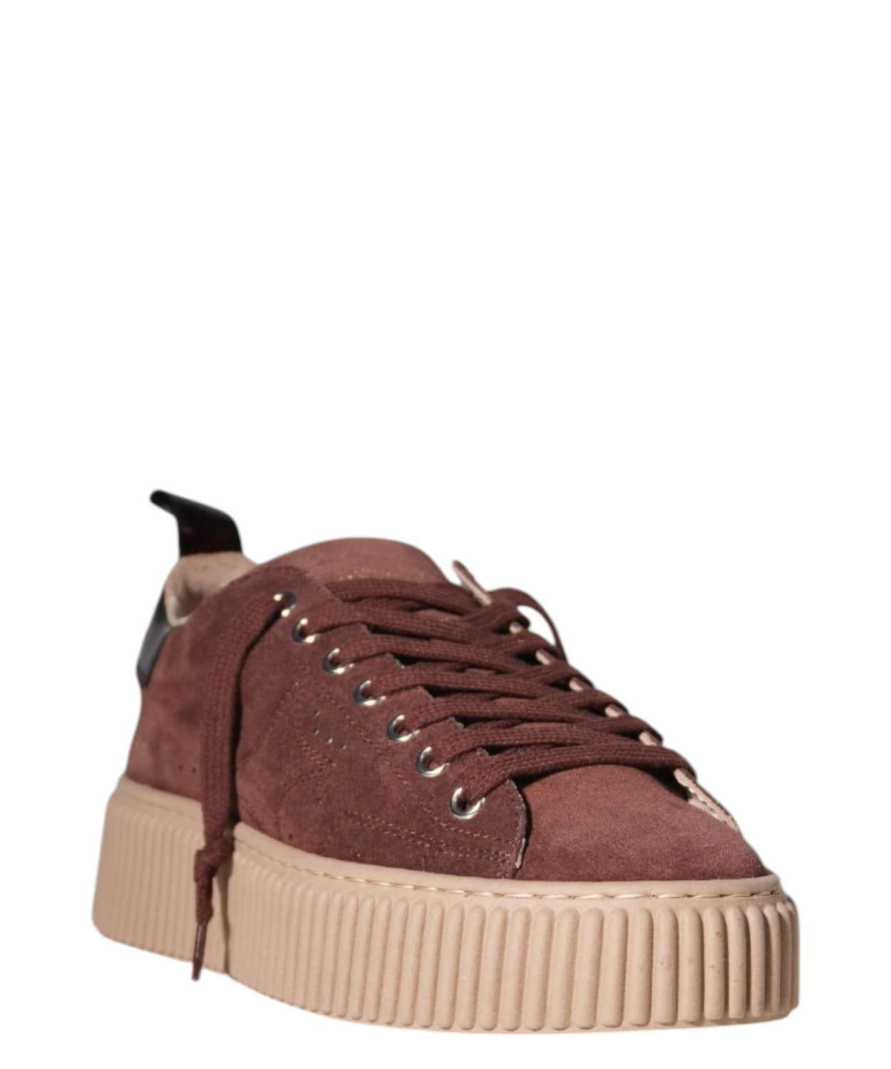 Sneakers AmaBrand Donna in Suede con Suola Platform