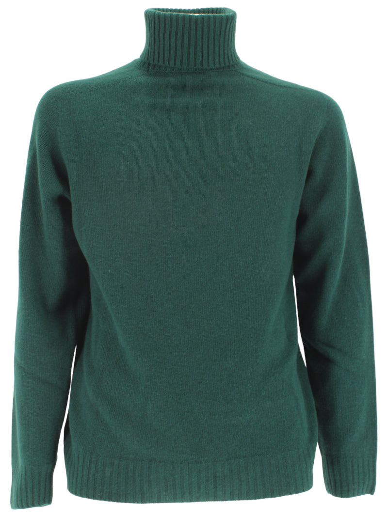 Collo Alto in Lana Merino e Cashmere-JEORDIE'S-Maglieria-Vittorio Citro Boutique