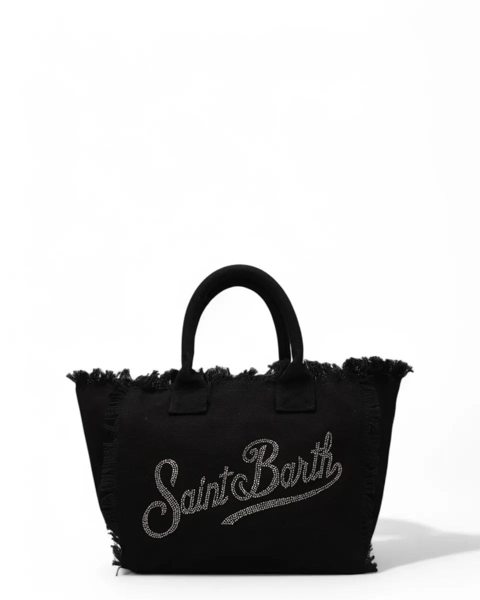 Vanity con Logo Strass-Mc2 Saint Barth-Borse a spalla-Vittorio Citro Boutique