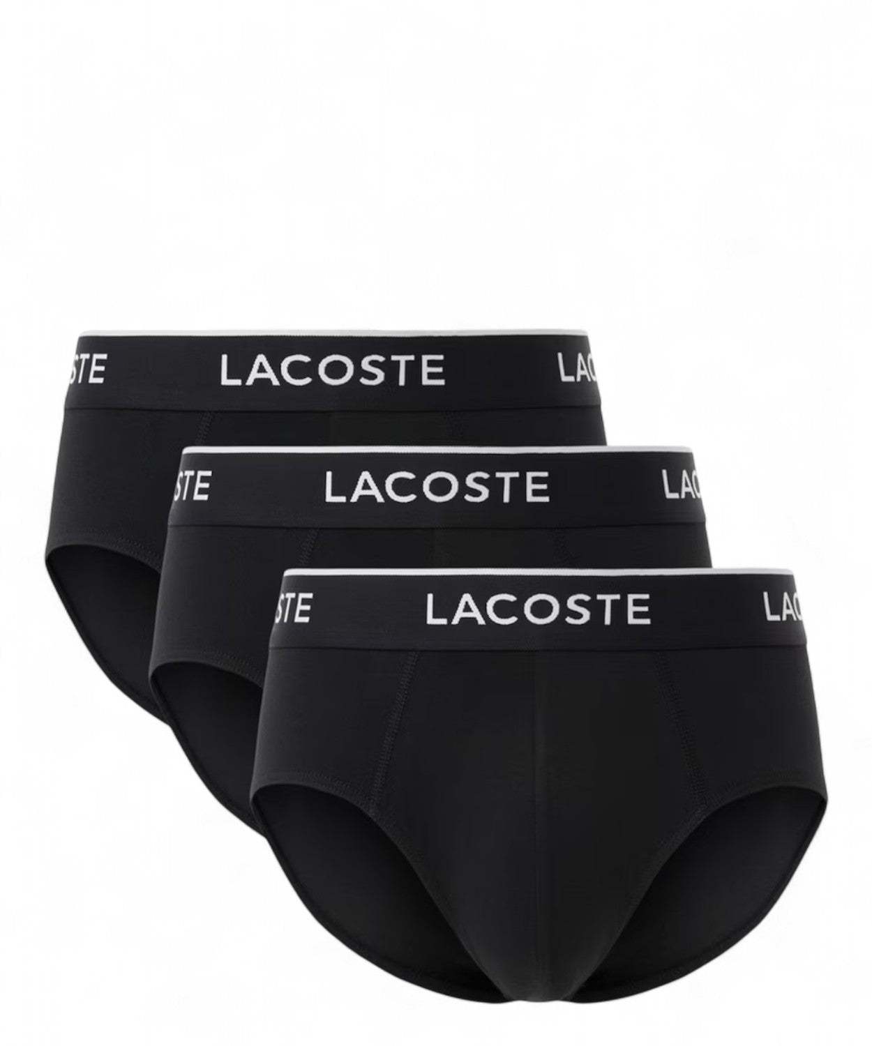 Lacoste Confezione da 3 Slip in Cotone con Logo-LACOSTE-Intimo-Vittorio Citro Boutique