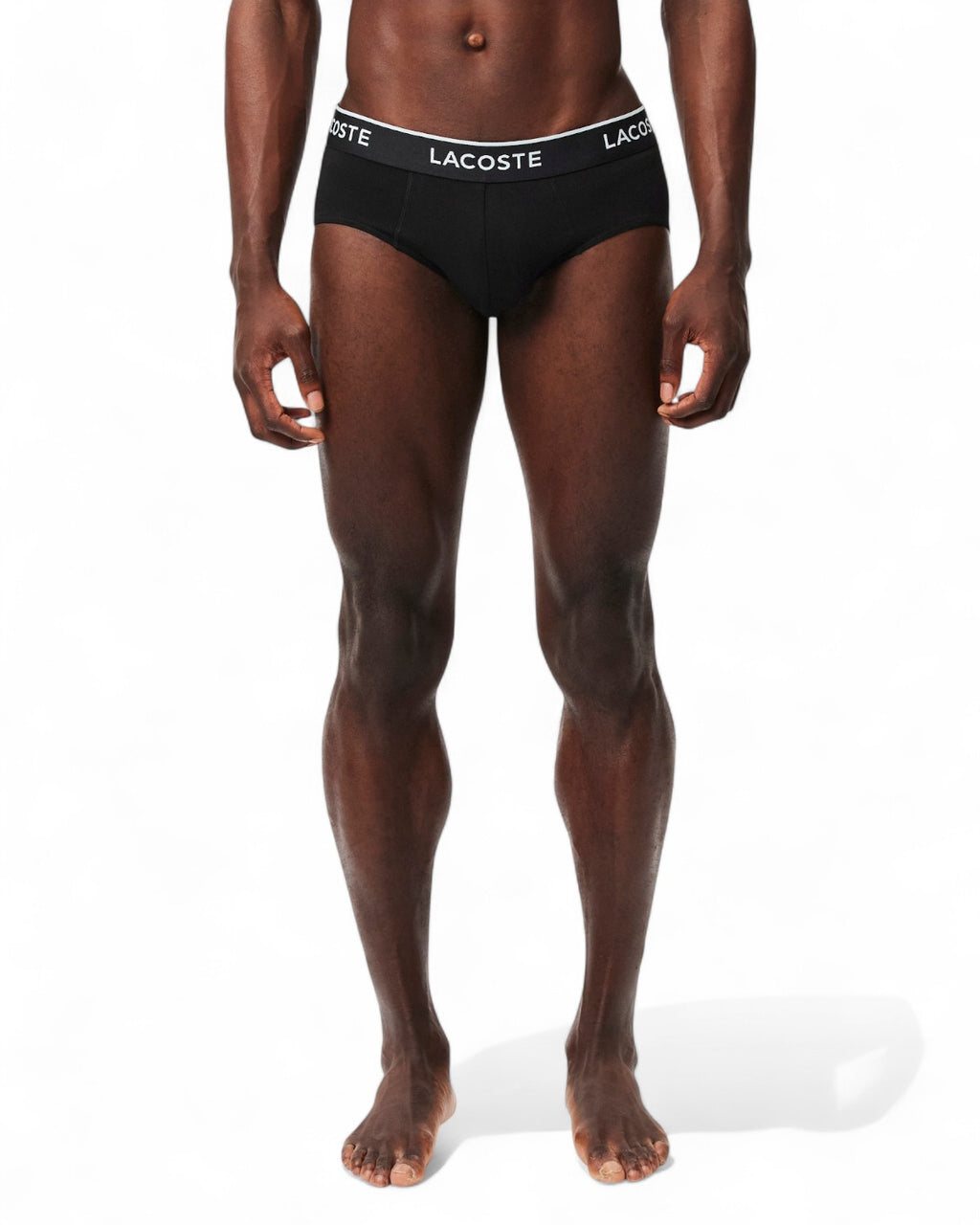 Confezione 3 slip in cotone elasticizzato con logo-LACOSTE-Slip-Vittorio Citro Boutique