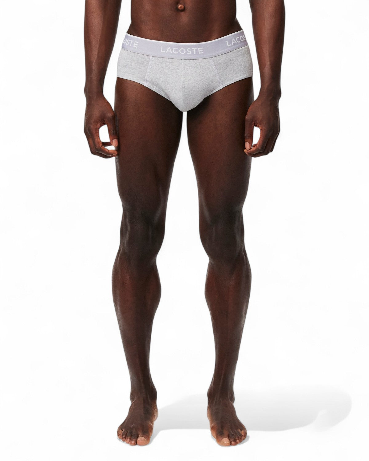 Confezione 3 slip in cotone elasticizzato con logo-LACOSTE-Slip-Vittorio Citro Boutique