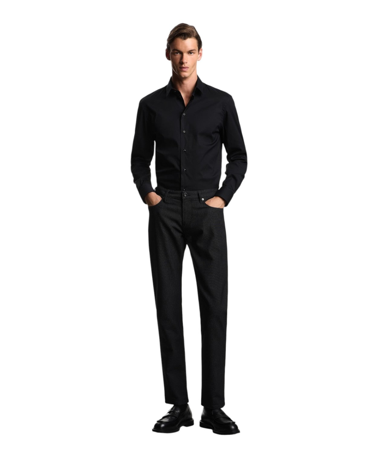 Pantaloni J06 slim fit Emporio Armani con 5 tasche