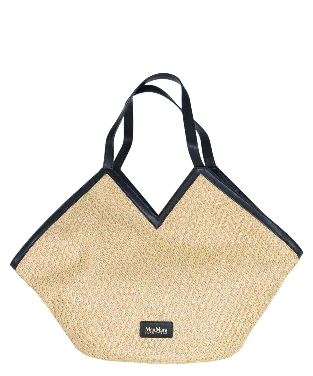 Sac de plage Max Mara Beachwear Bchbruno avec logo