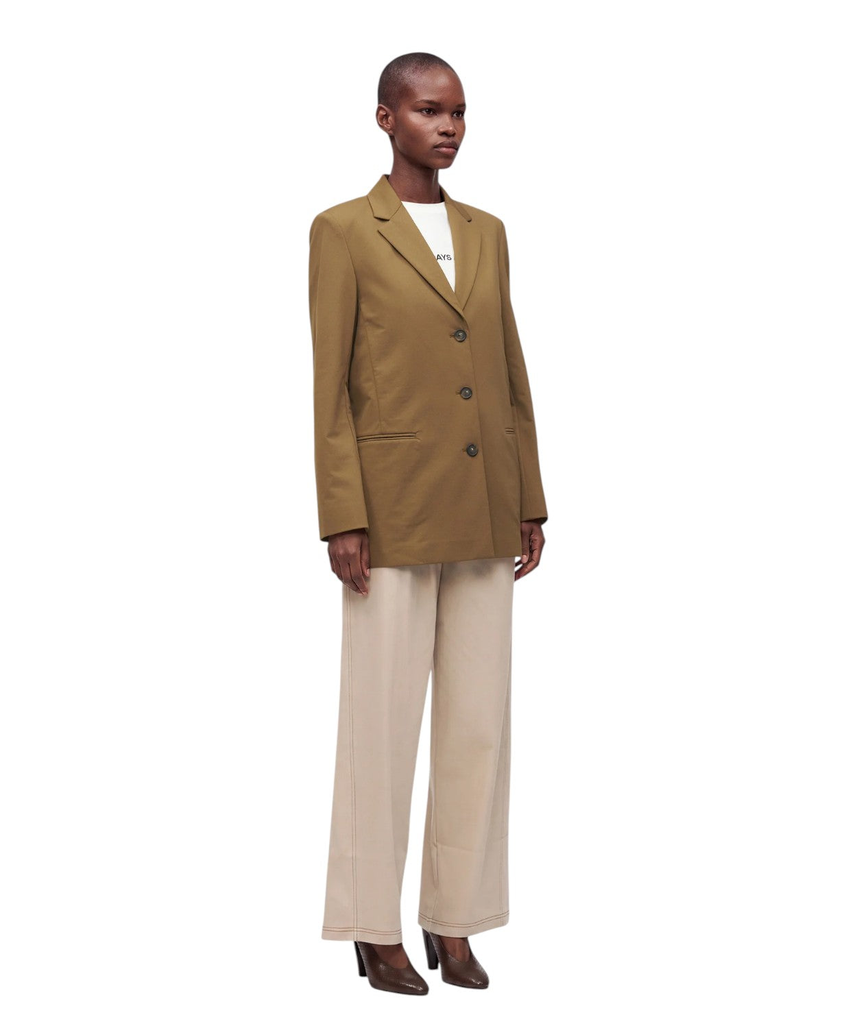 Blazer MMLOSCURO in Tessuto Stretch