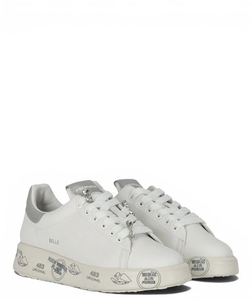 Sneaker Premiata Belle 7447K en cuir avec strass