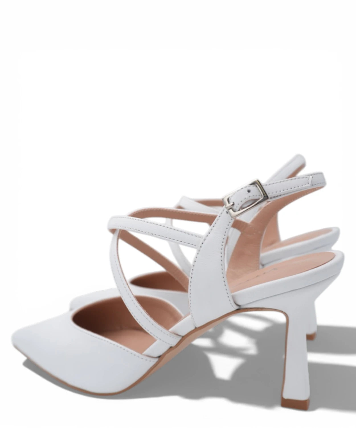 Décolleté Bianche con Cinturino - Vittorio Citro