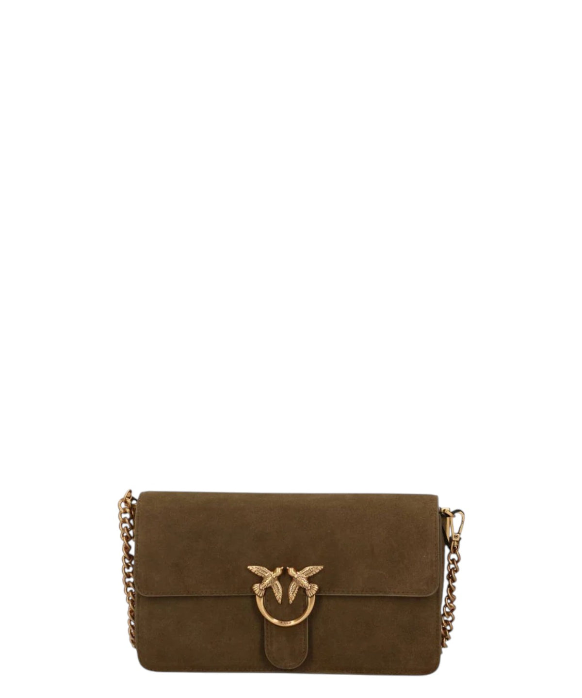 Mini sac Love One Slouchy Pinko en daim S
