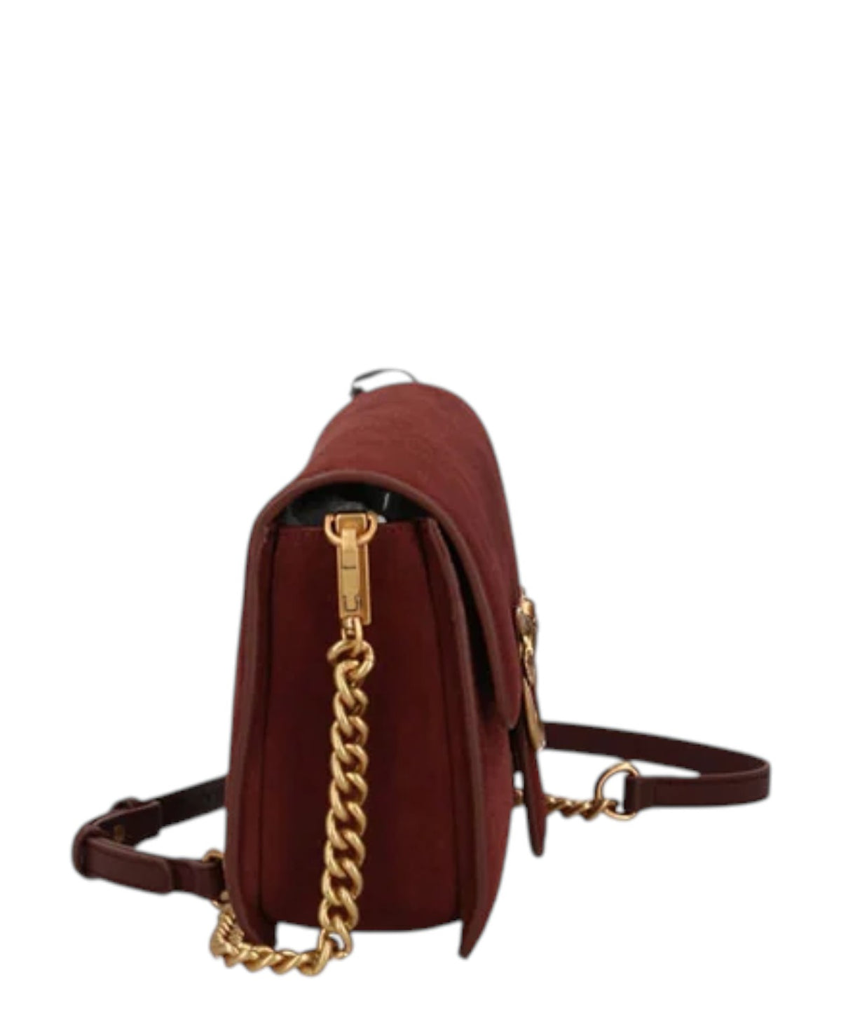 Sac Pinko Love One Slouchy S en daim porté épaule