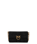 Mini sac Love One Slouchy Pinko en daim S