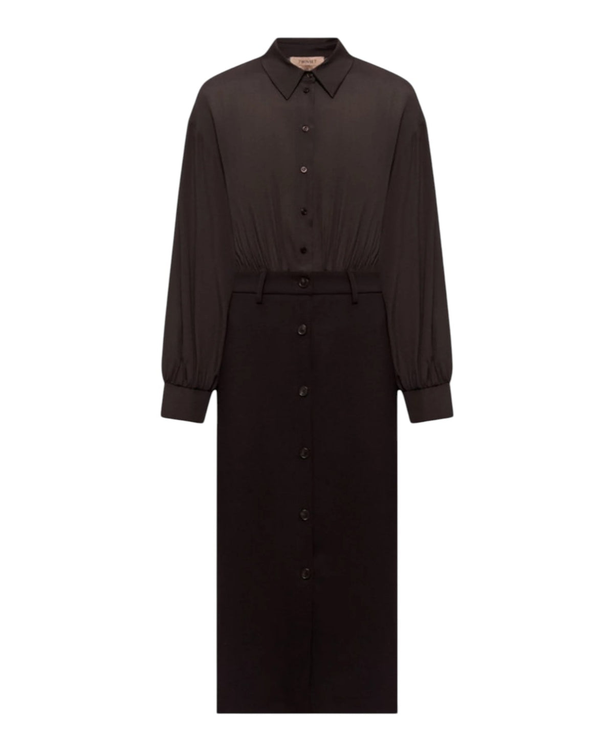 Robe femme Twinset modèle chemise avec ceinture
