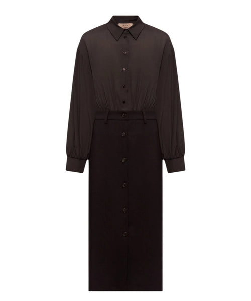 Robe femme Twinset modèle chemise avec ceinture