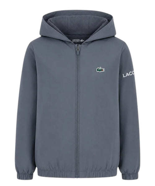 Giacca Tuta Lacoste Bambino Leggera con Cappuccio