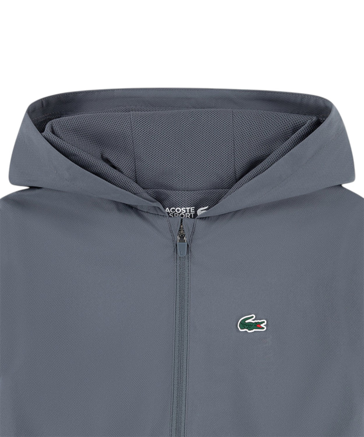 Giacca Tuta Lacoste Bambino Leggera con Cappuccio