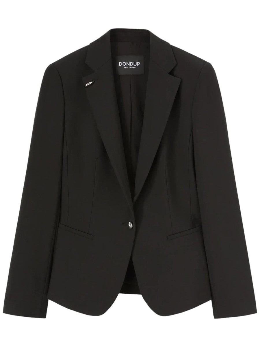 Blazer monopetto in lana-Dondup-Giacche-Vittorio Citro Boutique