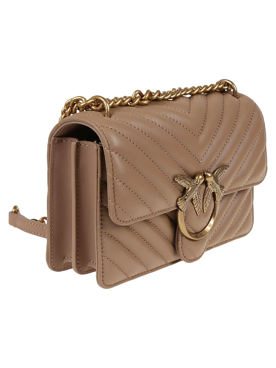 Mini love bag one chevron-Borse a spalla-Pinko-Vittorio Citro Boutique