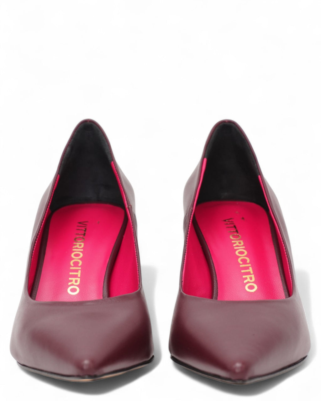 Décolleté Bordeaux Pelle-Vittoriocitro-Décolleté-Vittorio Citro Boutique