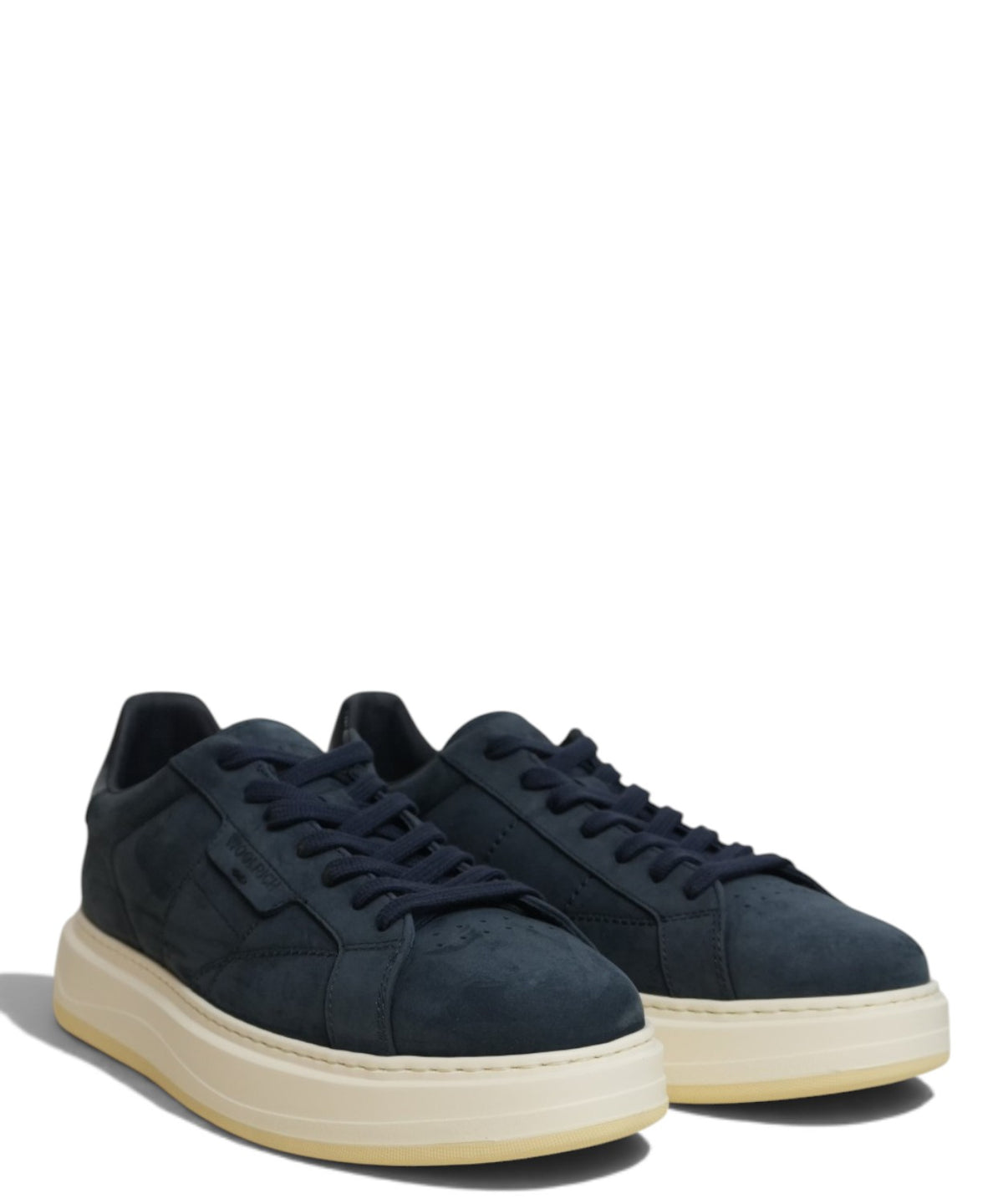 Baskets Woolrich Arrow en nubuck avec semelle plateforme