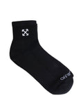 Chaussettes courtes Off White en coton avec logo brodé