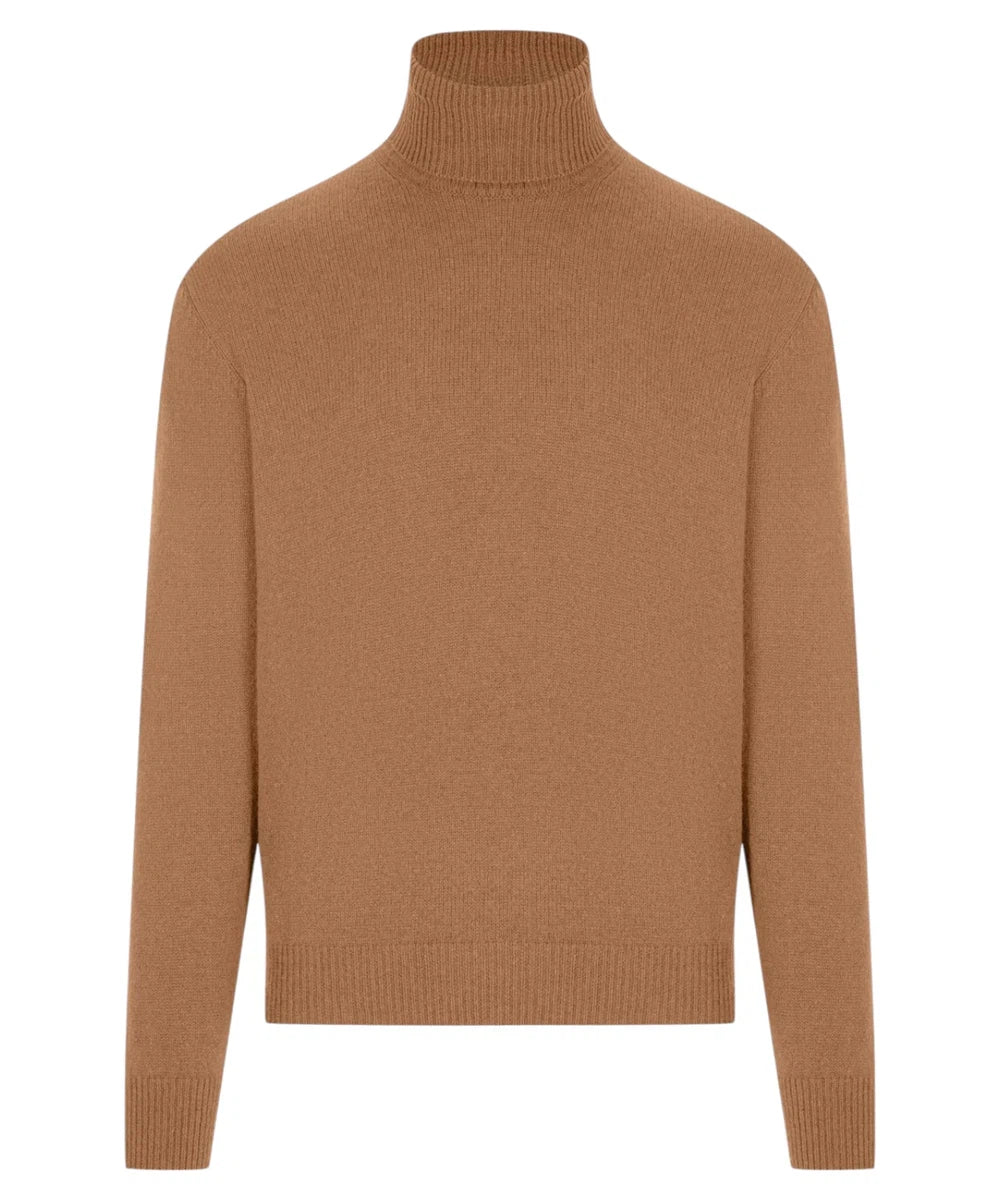 Maglia dolcevita in cashmere e lana riciclata-Maglieria-Lardini-Vittorio Citro Boutique