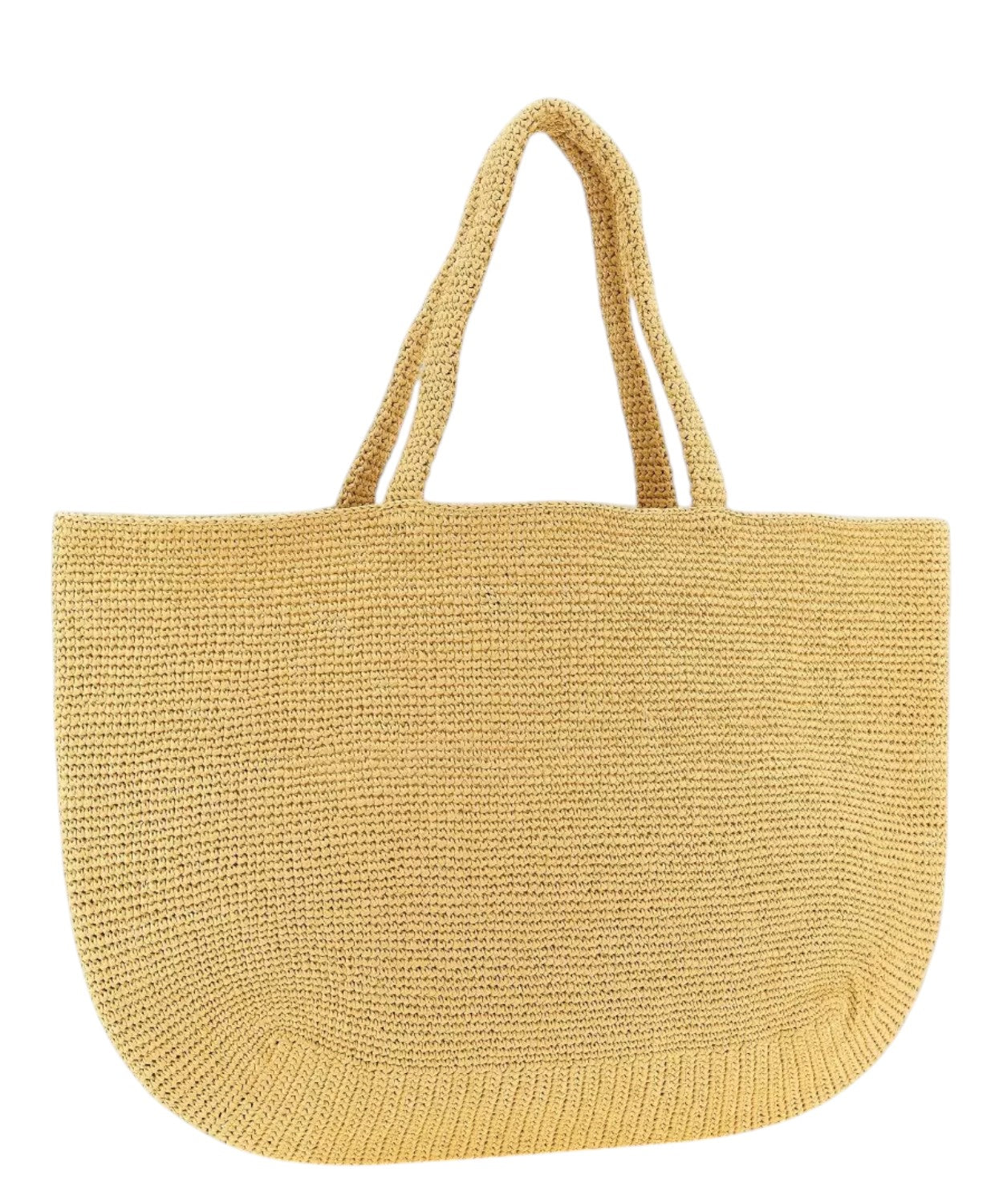 Off-White Jitney Beach Bag en raphia tressé avec phrase en relief