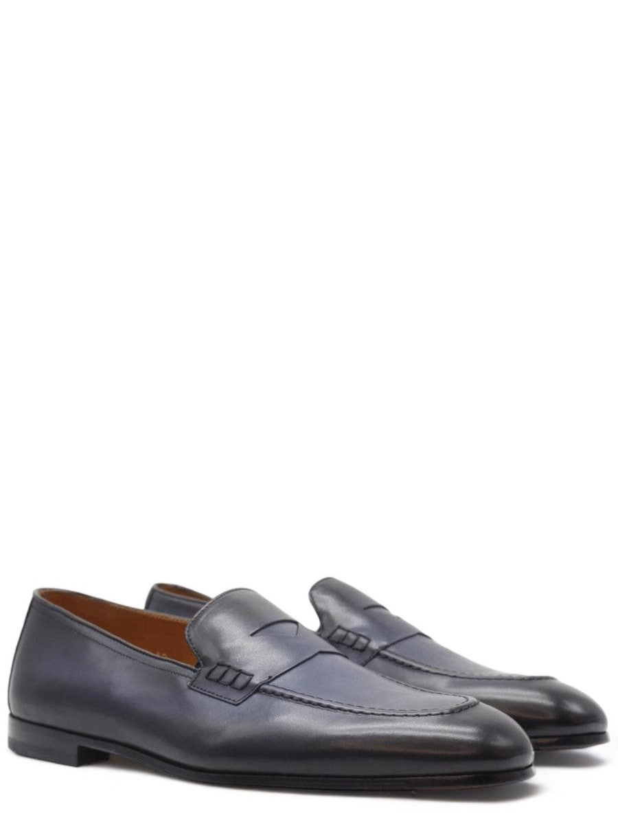 Mocassini con mascherina in pelle-Mocassini-Doucal'S-Vittorio Citro Boutique