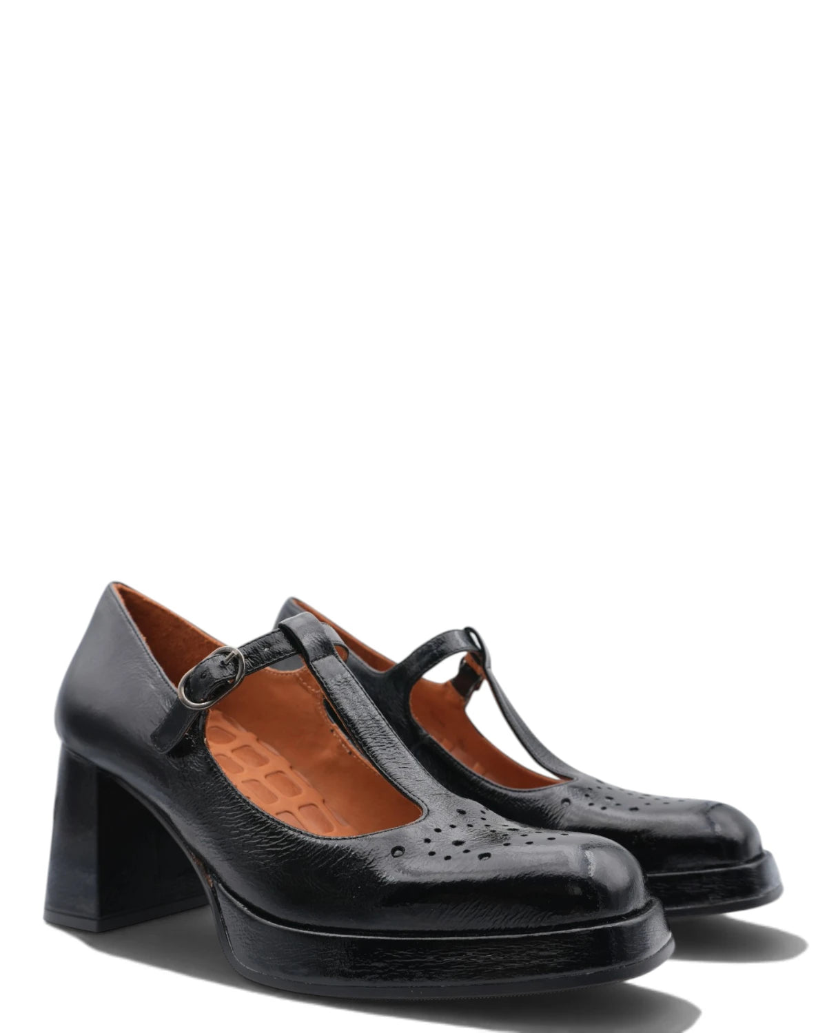 Chaussures femme Chie Mihara Kayla en cuir noir élégantes