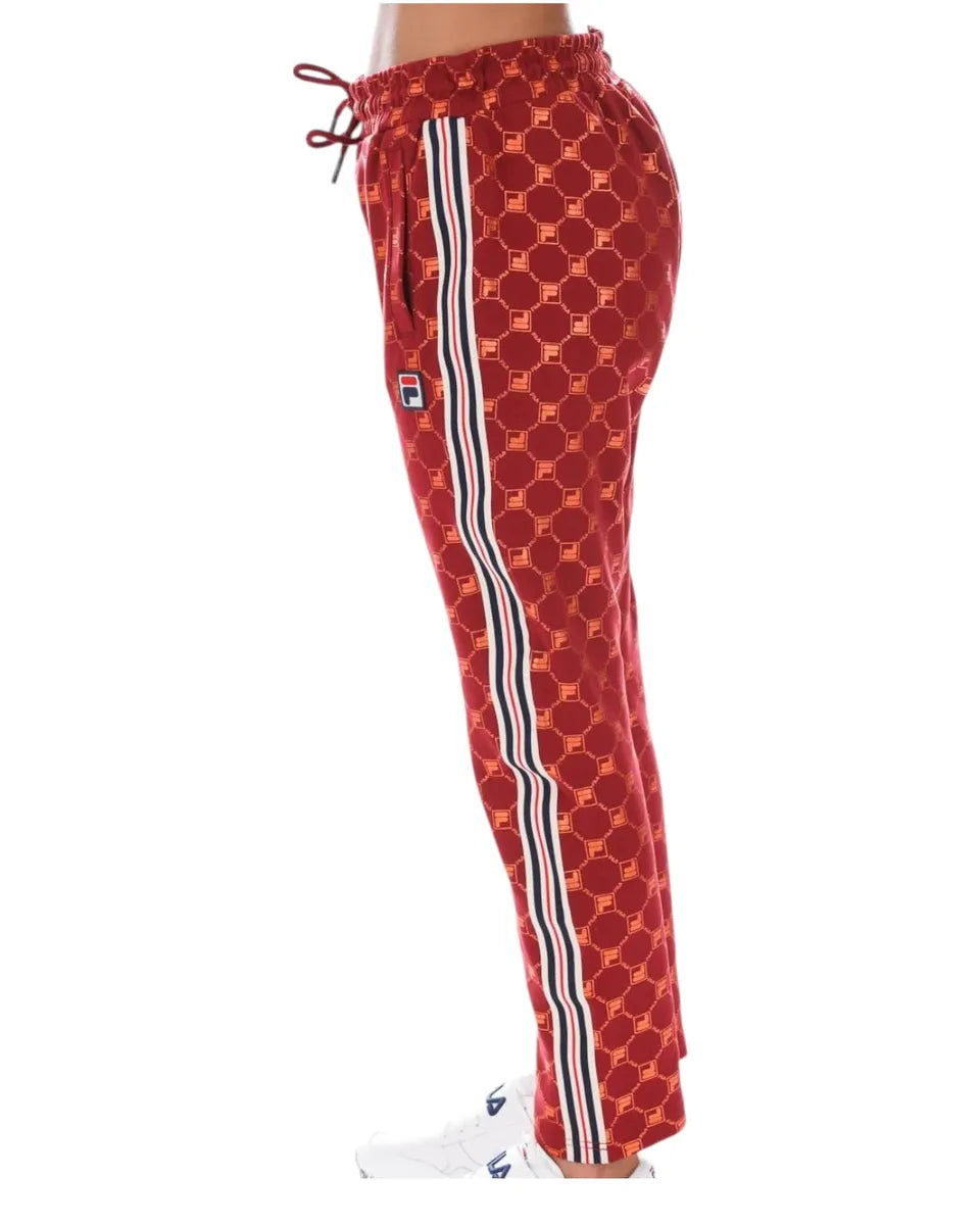 Pantaloni Tuta GVANTSA AOP Rosso – Stile Sportivo-Fila-Tuta-Vittorio Citro Boutique