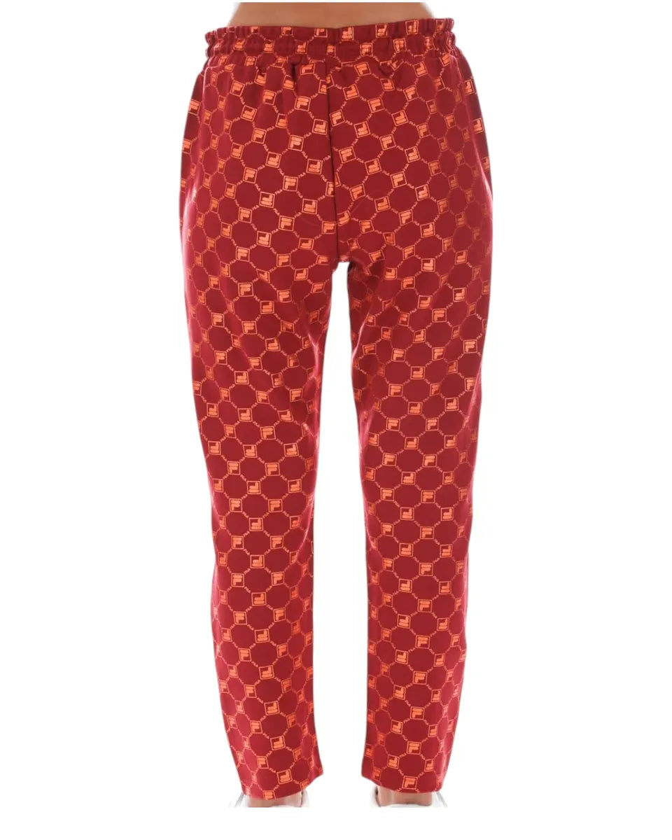 Pantaloni Tuta GVANTSA AOP Rosso – Stile Sportivo-Fila-Tuta-Vittorio Citro Boutique