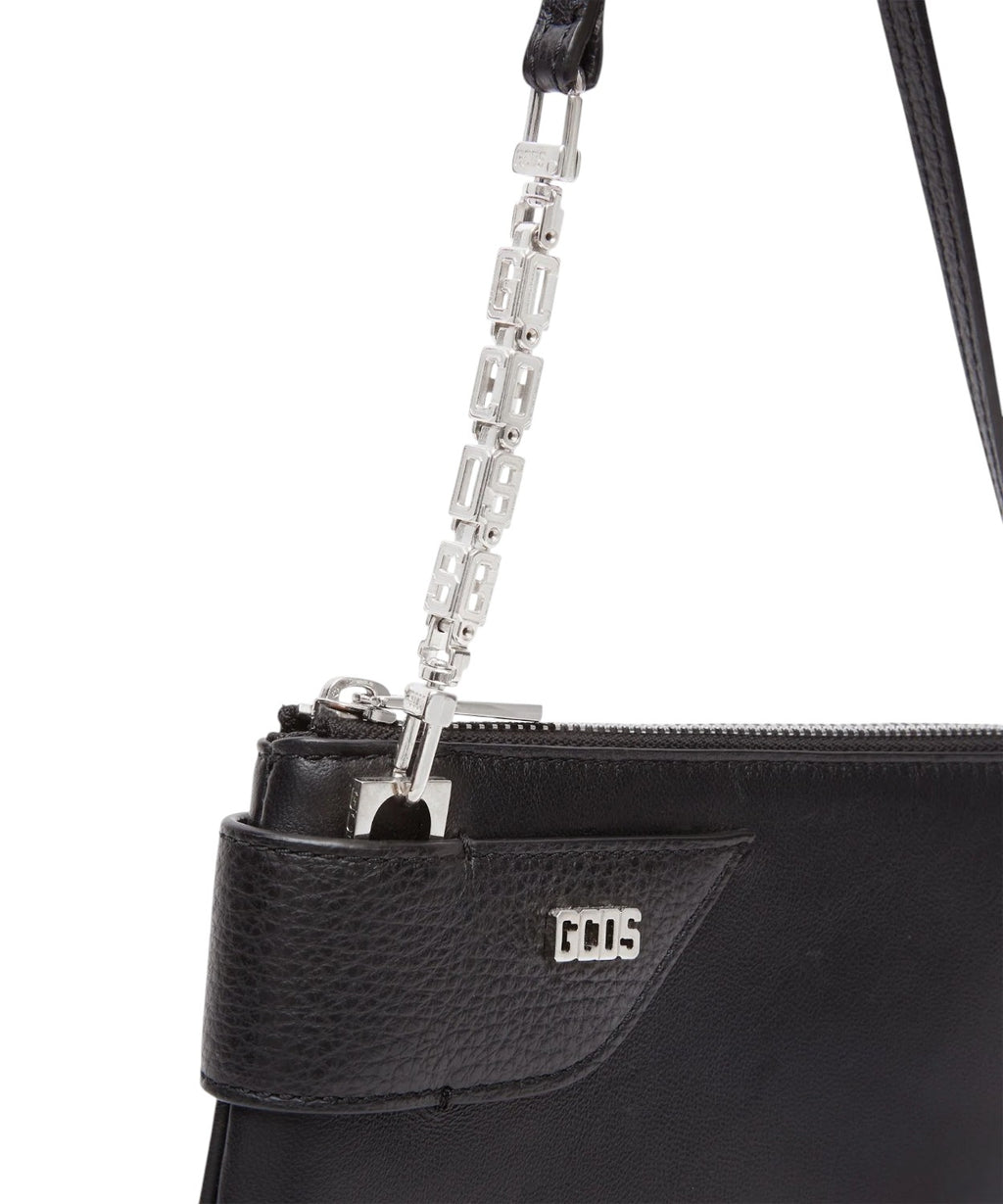 Sac GCDS Comma Notte Small en cuir Made in Italy