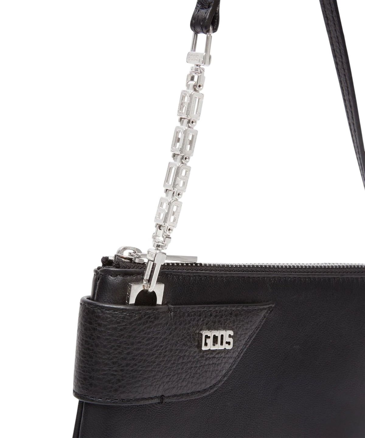 Sac GCDS Comma Notte Small en cuir Made in Italy