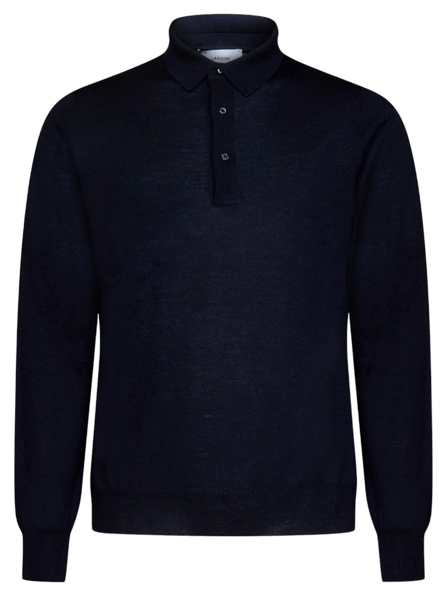 Polo in filo di lana-Lardini-Polo-Vittorio Citro Boutique