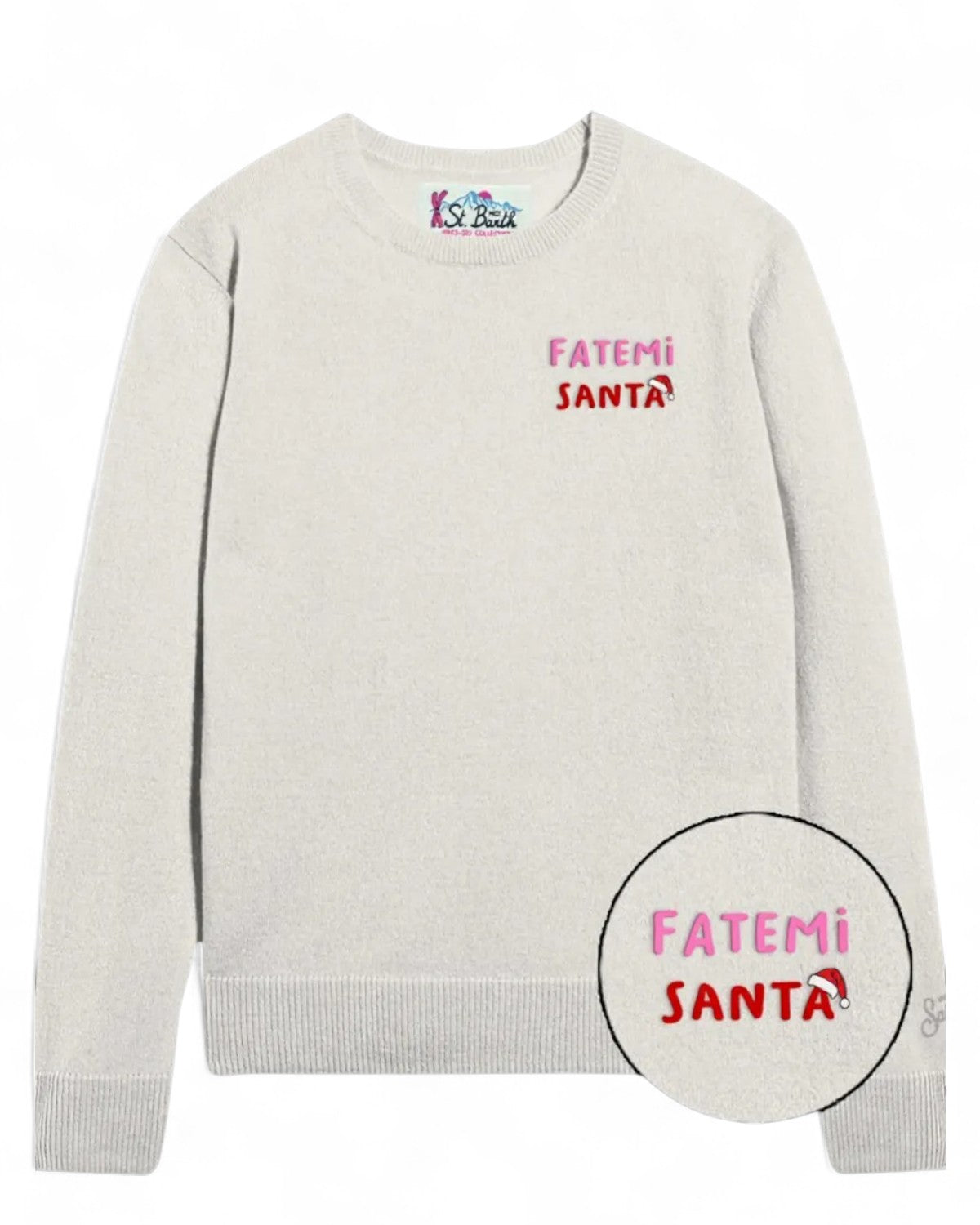 Maglione girocollo New Queen Fatemi santa-Mc2 Saint Barth-Felpe-Vittorio Citro Boutique